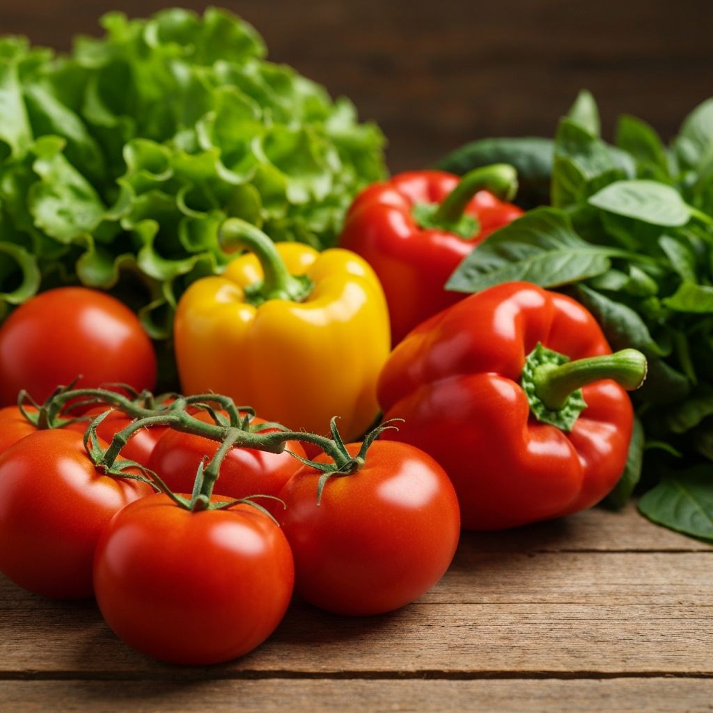 TSBIO Fresh Harvest - Tomatoes, Peppers, Vegetables